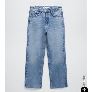 HIGH RISE STRAIGHT LEG JEANS